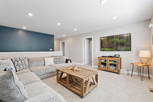 515 Goldenrod Trl, Waconia, MN 55387 - carpeted living room featuring baseboards and recessed lighting