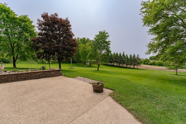 8706 Town Hall Rd NW, Byron, MN 55920 - view of home's community featuring a patio and a lawn