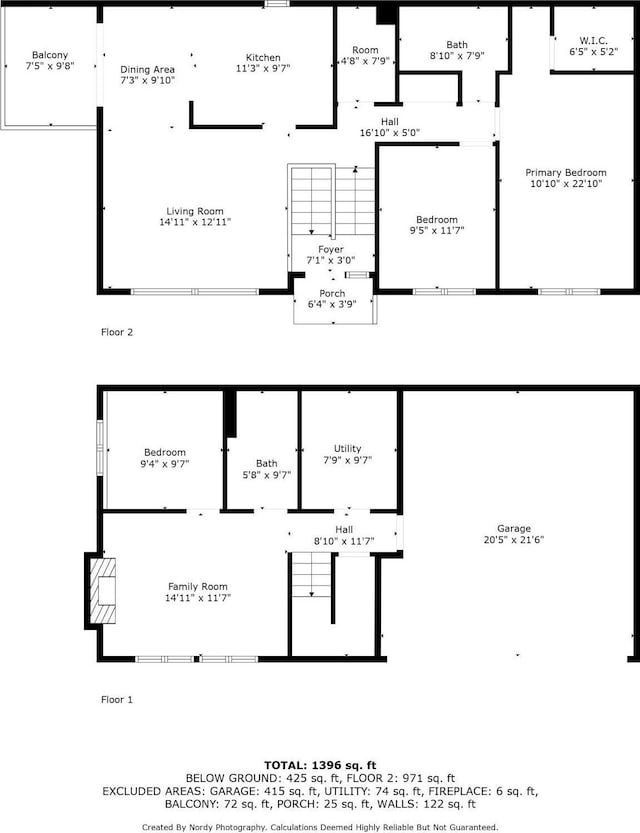 583 97th Ln NE, Blaine, MN 55434 - floor plan / room layout