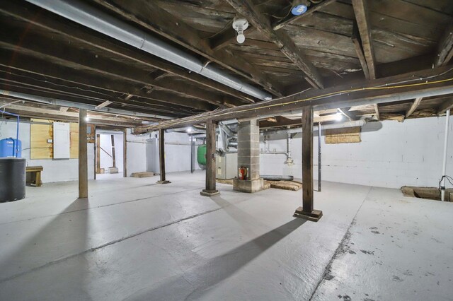 32736 203rd Ave, Clarissa, MN 56440 - unfinished below grade area featuring heating unit