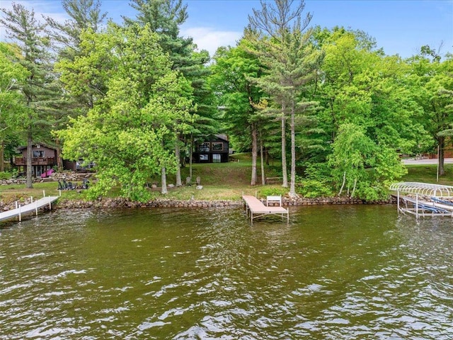 15622 Sand Beach Park, Bay Lake Twp, MN 56444 - dock with a water view