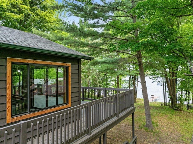 15622 Sand Beach Park, Bay Lake Twp, MN 56444 - view of wooden deck