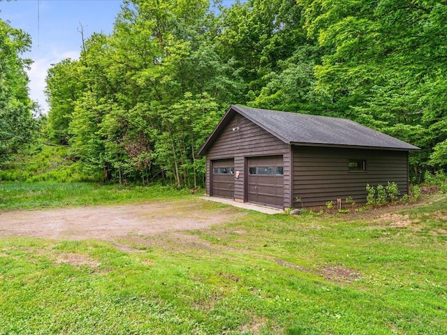 15622 Sand Beach Park, Bay Lake Twp, MN 56444 - view of detached garage