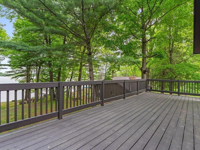 15622 Sand Beach Park, Bay Lake Twp, MN 56444 - view of wooden terrace