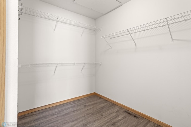 2831 Wheatland Dr S, Fargo, ND 58103 - walk in closet with wood finished floors
