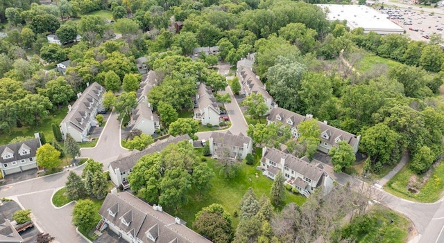 4906 Bayswater Rd, Minnetonka, MN 55345 - aerial overview of property's location with nearby suburban area