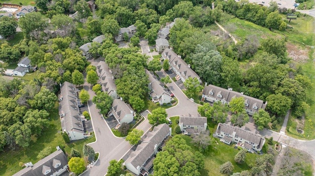 4906 Bayswater Rd, Minnetonka, MN 55345 - aerial overview of property's location featuring nearby suburban area