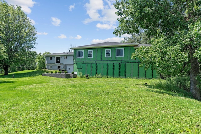 20195 Harrow Ave Way N, Forest Lake, MN 55025 - rear view of house featuring a yard