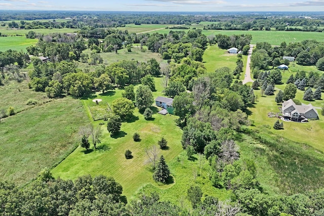 20195 Harrow Ave Way N, Forest Lake, MN 55025 - aerial view of property's location with rural landscape