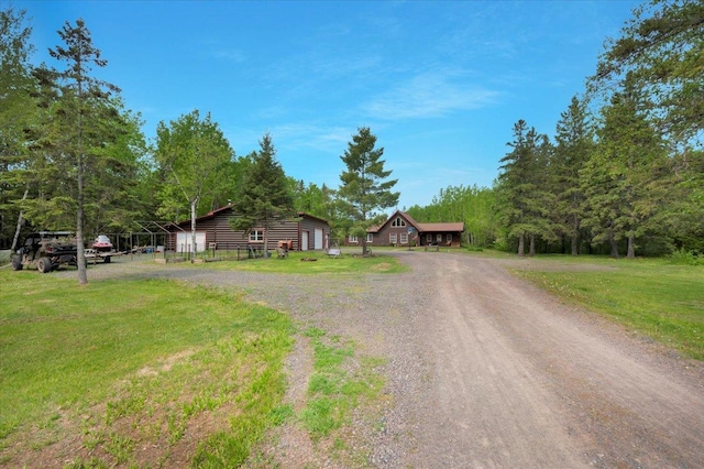 4985 Sam Anderson Rd, Amnicon Twp, WI 54874 - view of dirt / gravel road