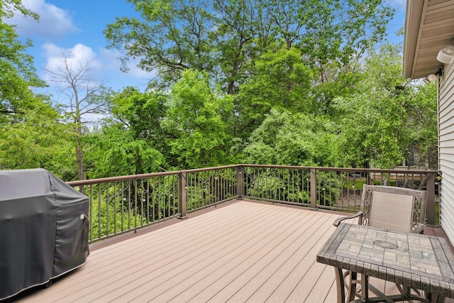 6654 Orchid Ln N, Maple Grove, MN 55311 - deck featuring grilling area