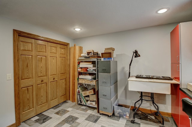 20929 Faron Dr, Nevis, MN 56467 - interior space with recessed lighting and baseboards