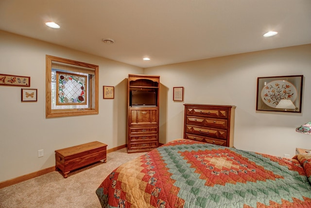 20929 Faron Dr, Nevis, MN 56467 - bedroom featuring carpet floors, recessed lighting, and baseboards