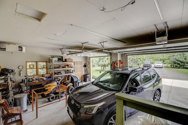 20929 Faron Dr, Nevis, MN 56467 - garage featuring a garage door opener