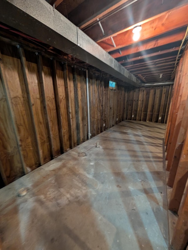 530 Cardinal St, Fairmont, MN 56031 - view of unfinished basement