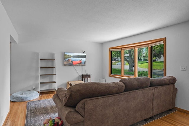 11411 Johnson Cir, Bloomington, MN 55437 - living area featuring wood finished floors