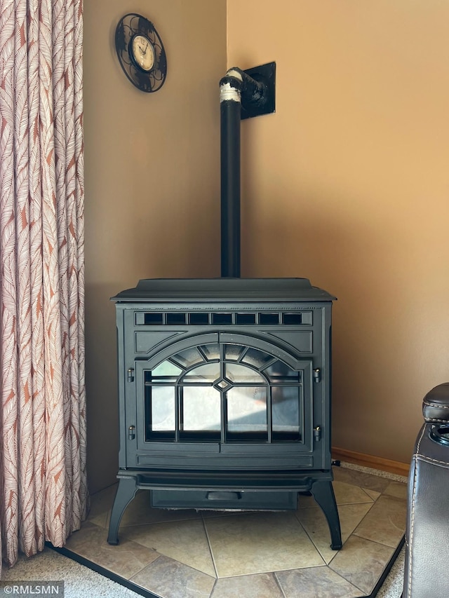 43639 351st Ln, Aitkin Twp, MN 56431 - detailed view of a wood stove
