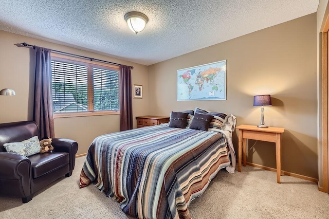 9025 Mcguffey Rd, Eden Prairie, MN 55347 - carpeted bedroom with a textured ceiling and baseboards
