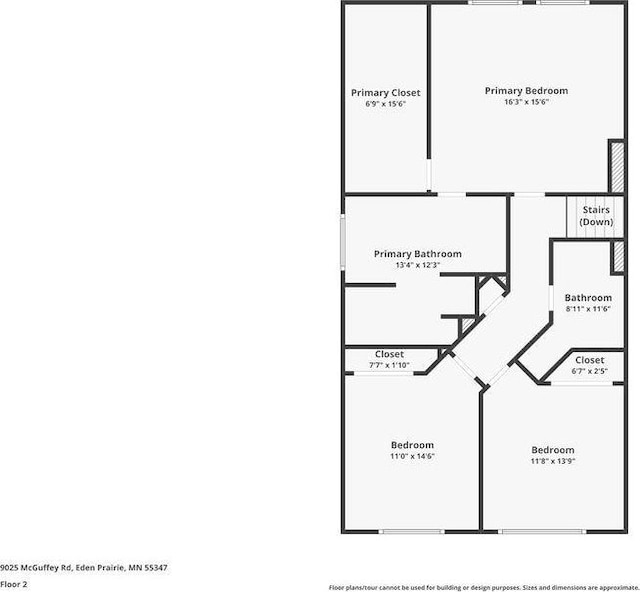 9025 Mcguffey Rd, Eden Prairie, MN 55347 - view of room layout