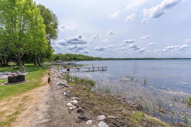 17159 Stalker Lake Rd, Battle Lake, MN 56515 - dock with a water view