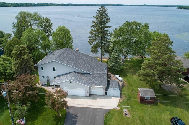 17159 Stalker Lake Rd, Battle Lake, MN 56515 - view from above of property featuring a nearby body of water
