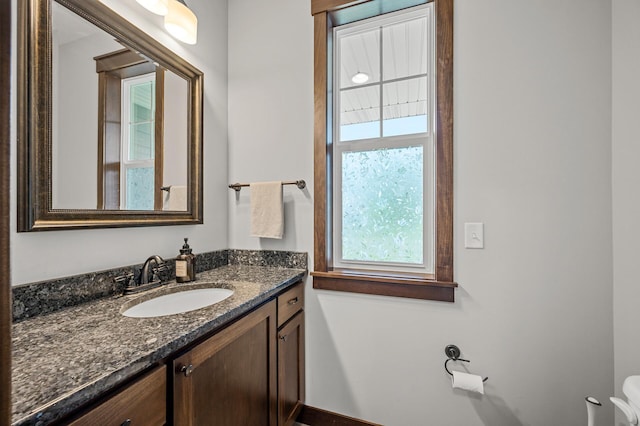 1840 Old Mill Ct, Centerville, MN 55038 - half bath featuring vanity and toilet