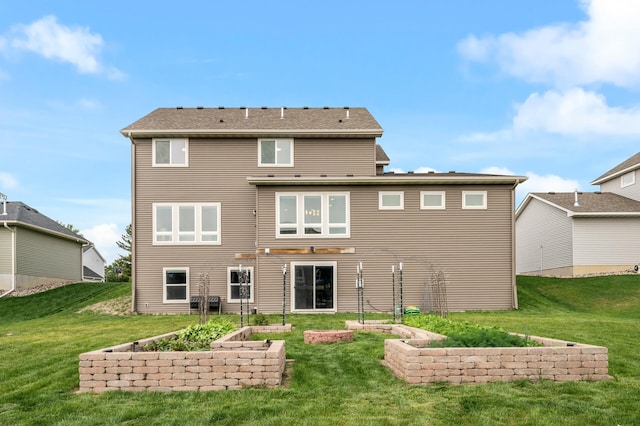 1840 Old Mill Ct, Centerville, MN 55038 - back of property with a yard