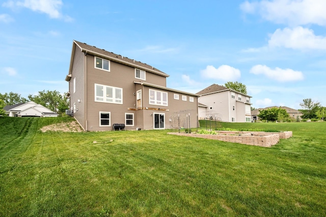1840 Old Mill Ct, Centerville, MN 55038 - back of house featuring a yard