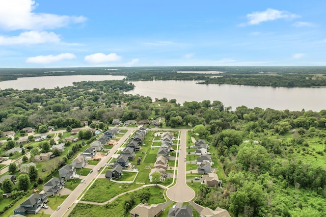 1840 Old Mill Ct, Centerville, MN 55038 - aerial perspective of suburban area featuring a nearby body of water