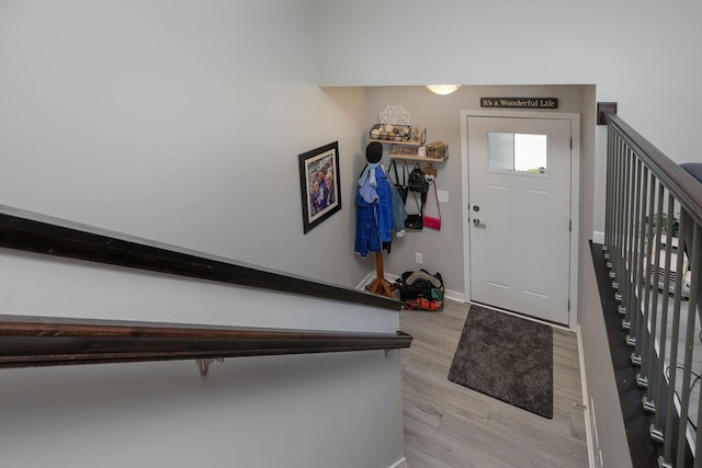 3900 Orchardview Ln NW, Rochester, MN 55901 - foyer featuring light wood-style floors and baseboards