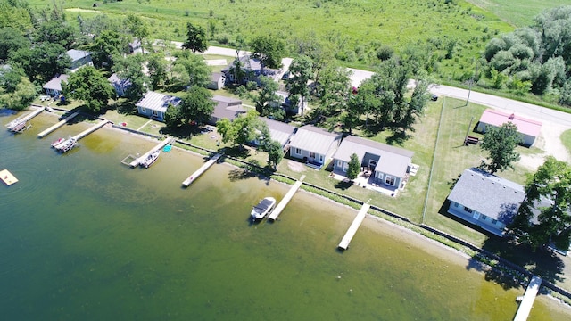 27096 Little Floyd Lake Rd Unit 2, Detroit Twp, MN 56501 - aerial view of property and surrounding area with a large body of water
