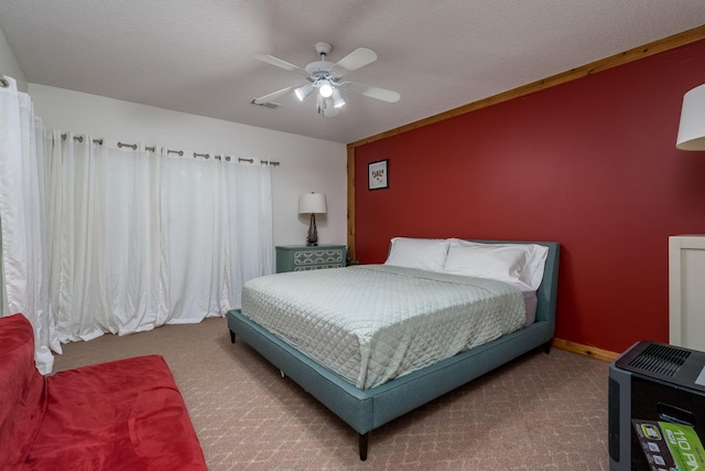 17 Oriole Pl, North Mankato, MN 56003 - bedroom with carpet floors and a ceiling fan