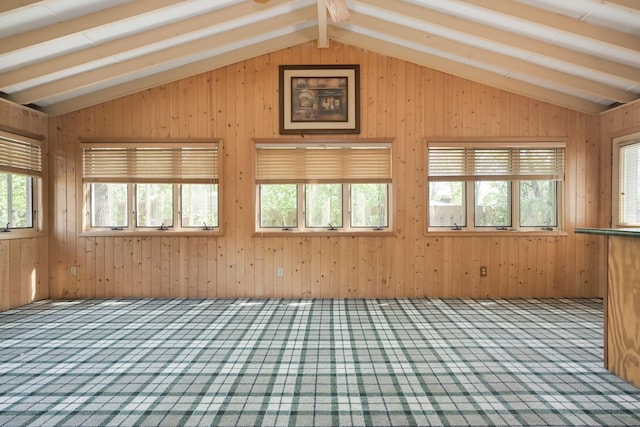 1158 Rockstone Ln, New Brighton, MN 55112 - unfurnished sunroom with vaulted ceiling