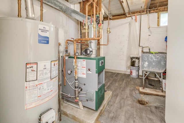 266 Janice St, Shoreview, MN 55126 - utilities with water heater and a heating unit