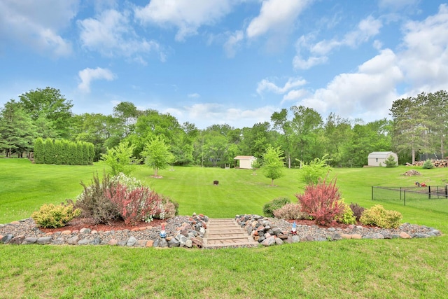 1217 Blossom Blvd NW, Isanti, MN 55040 - view of yard
