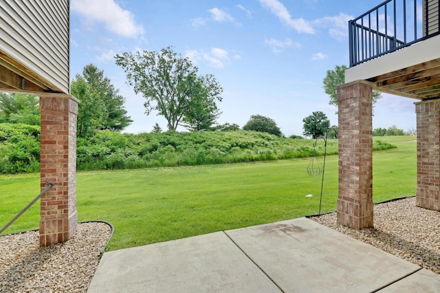 14246 Wilds Dr NW, Prior Lake, MN 55372 - view of green lawn featuring a patio
