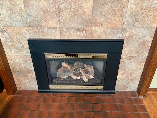 505 Lindquist St W, Onamia, MN 56359 - detailed view of a tile fireplace