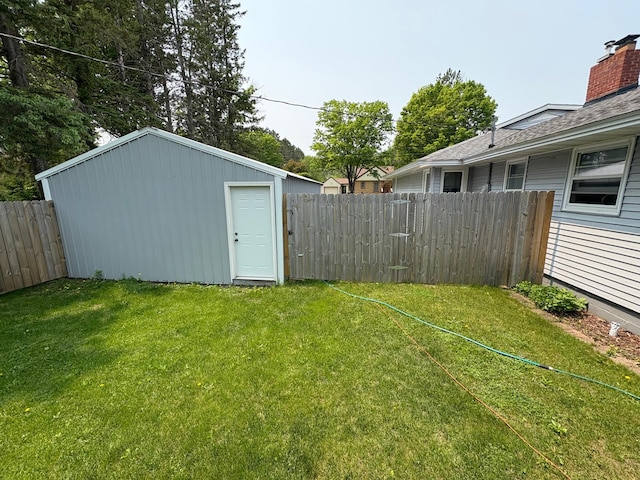 505 Lindquist St W, Onamia, MN 56359 - view of yard featuring an outbuilding