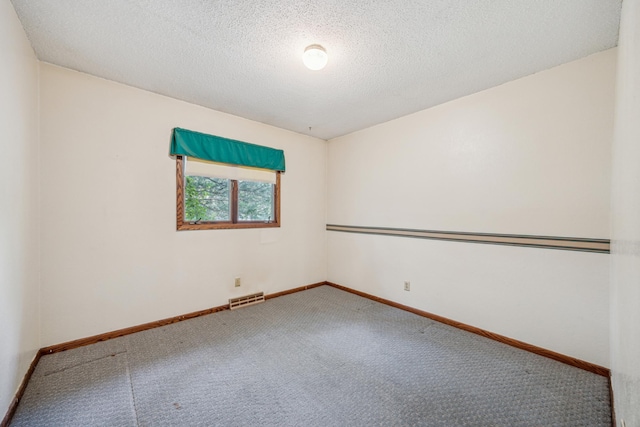 4399 124th Ave, Clear Lake, MN 55319 - carpeted empty room with baseboards and a textured ceiling
