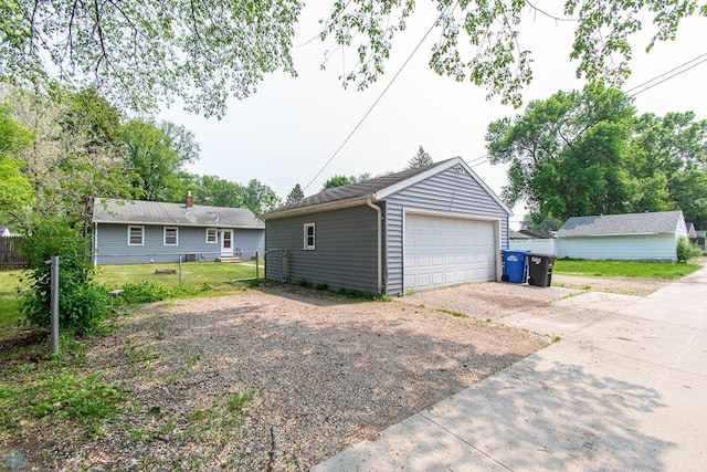 1614 2nd St N, Fargo, ND 58102 - view of detached garage