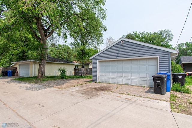 1614 2nd St N, Fargo, ND 58102 - view of detached garage