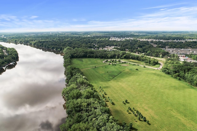 13408 Ximines Ln N, Champlin, MN 55316 - aerial view of property and surrounding area featuring a large body of water and a forest