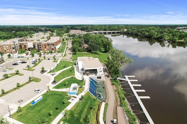 13408 Ximines Ln N, Champlin, MN 55316 - drone / aerial view of a nearby body of water