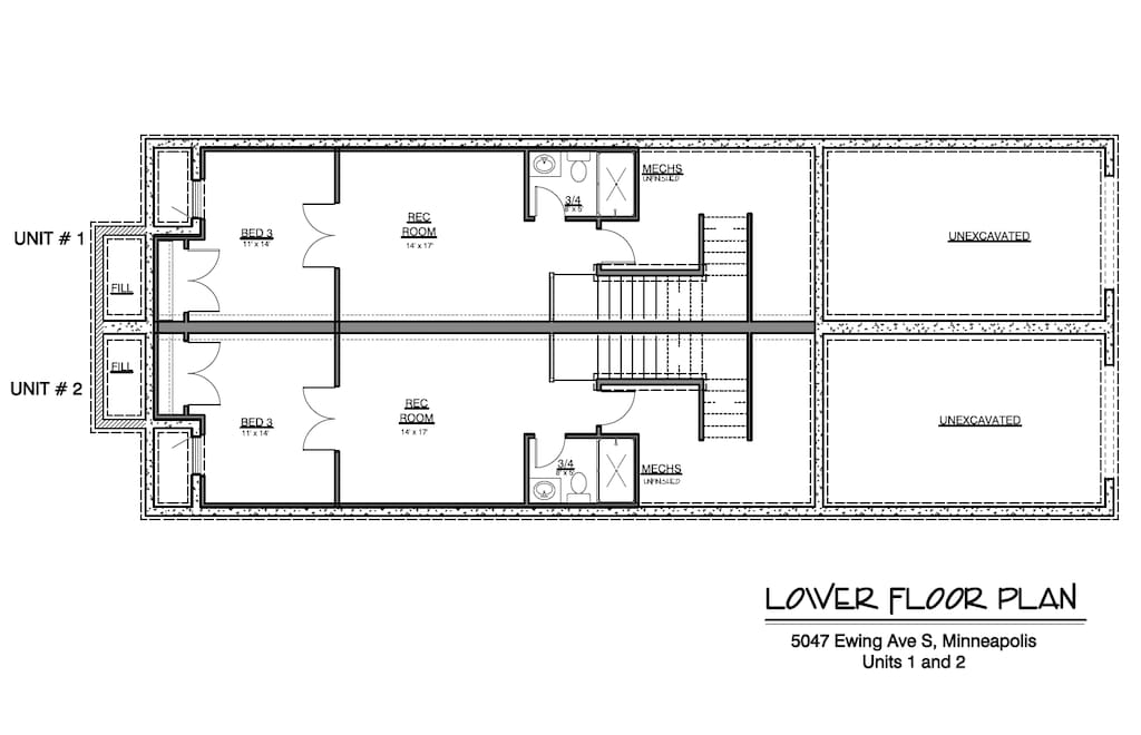 5047 Ewing Ave S Unit 002, Minneapolis, MN 55410 - view of property floor plan