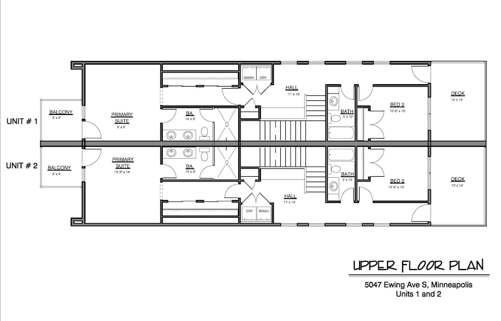 5047 Ewing Ave S Unit 002, Minneapolis, MN 55410 - view of floor plan / room layout