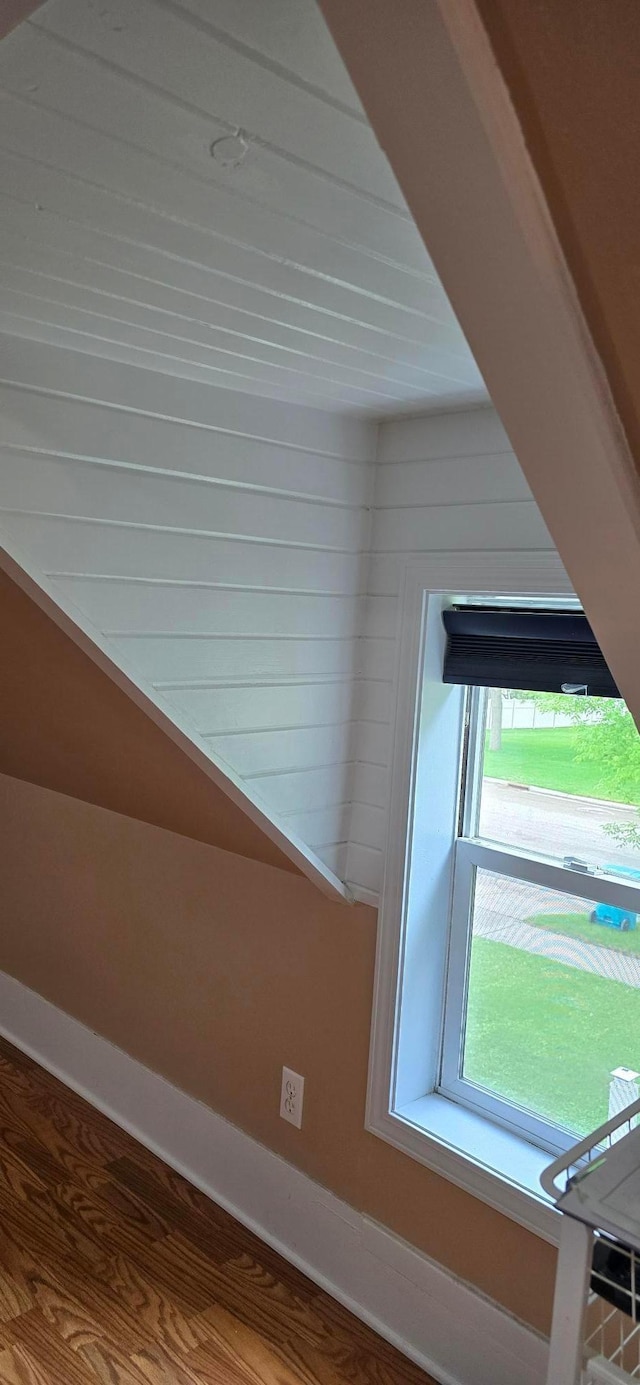 526 Mound St, Owatonna, MN 55060 - detailed view of baseboards and wood finished floors