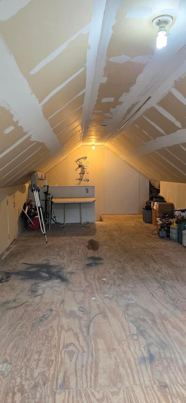 526 Mound St, Owatonna, MN 55060 - view of unfinished attic