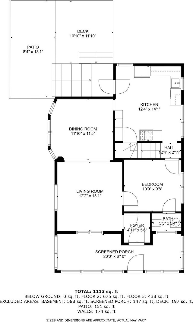 1023 Avon St N, Saint Paul, MN 55103 - view of property floor plan