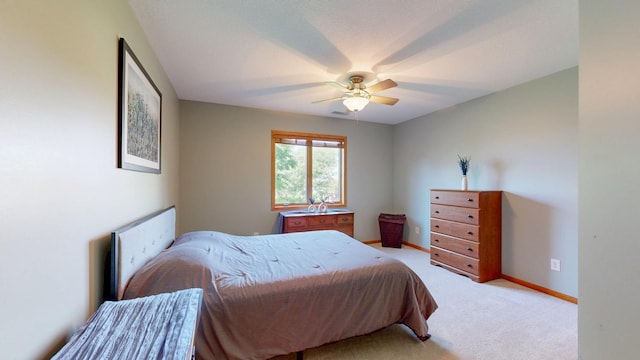 4374 Shetland Pl NW, Rochester, MN 55901 - carpeted bedroom featuring ceiling fan and baseboards