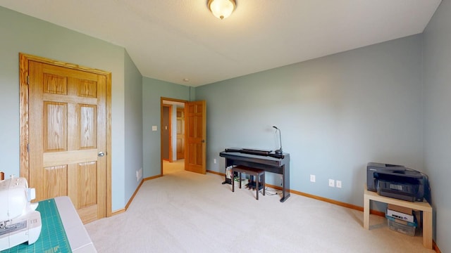 4374 Shetland Pl NW, Rochester, MN 55901 - living area with baseboards and carpet flooring